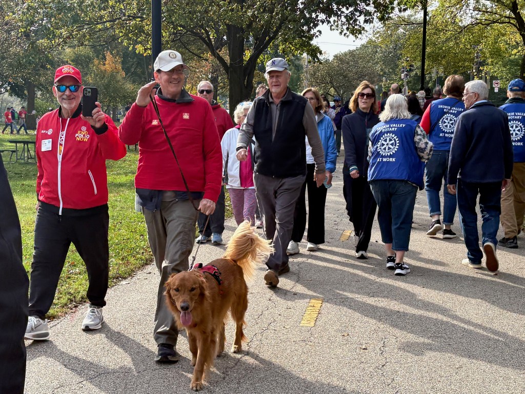 Evanston’s Rotary International anchors the ‘why’ behind the ‘World’s Largest Polio Walk’ — Evanston RoundTable